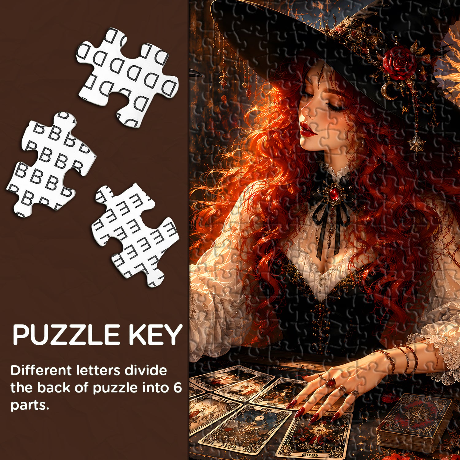 The Tarot Witch Jigsaw Puzzle  1000 Piece