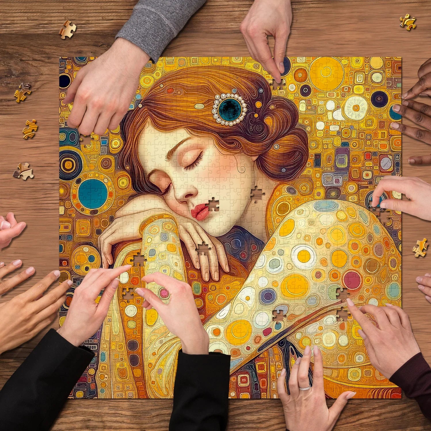 Golden Reverie Jigsaw Puzzle 1000 Pieces
