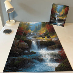 Mountain waterfall Jigsaw Puzzle 1000 Pieces