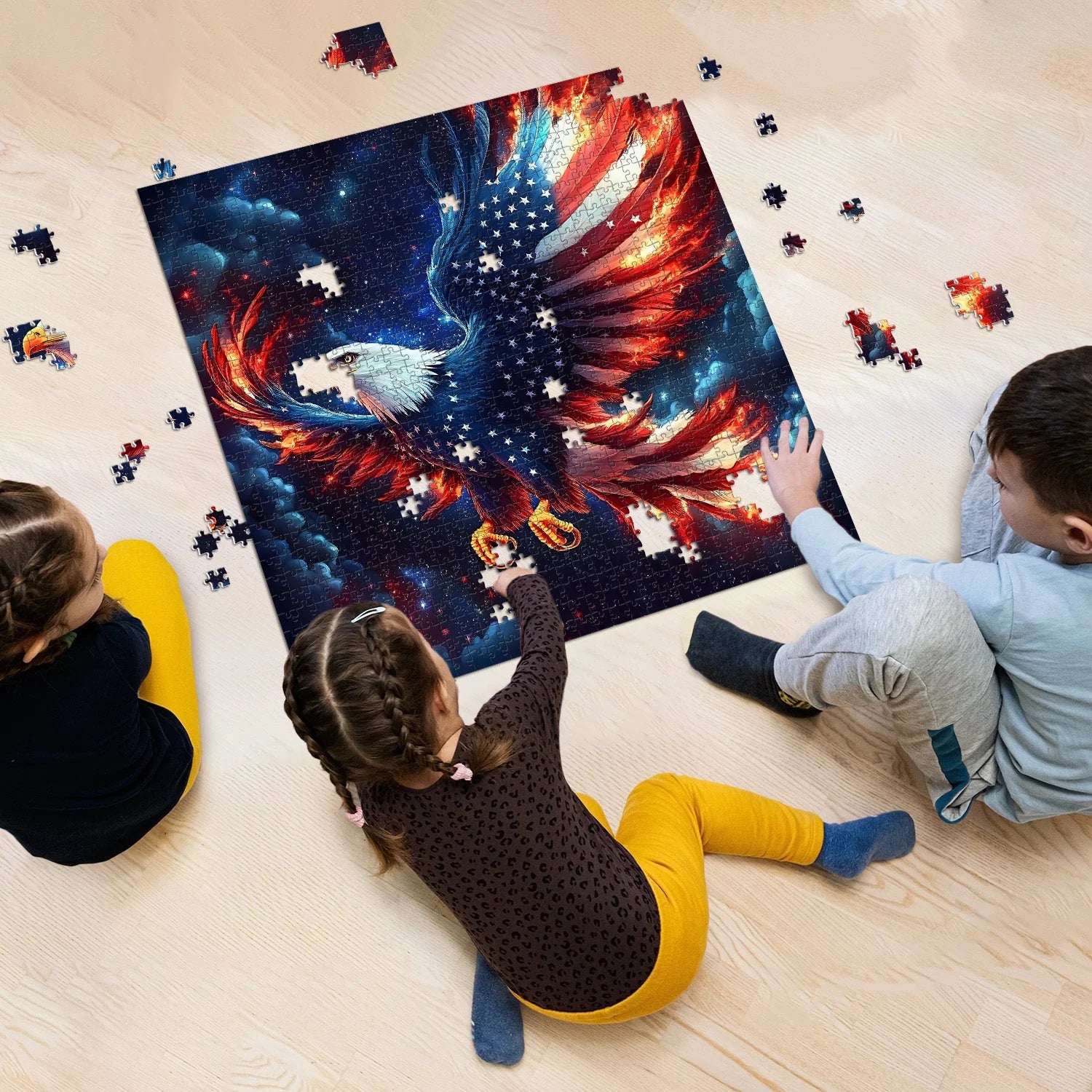 Wings of Freedom Jigsaw Puzzles 1000 Pieces