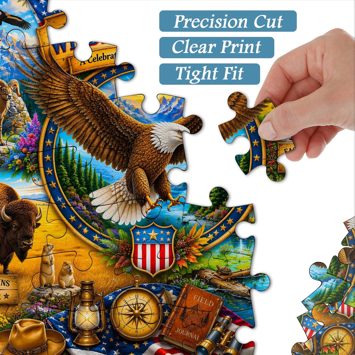 Wilderness Collection Jigsaw Puzzle 1000 Piece
