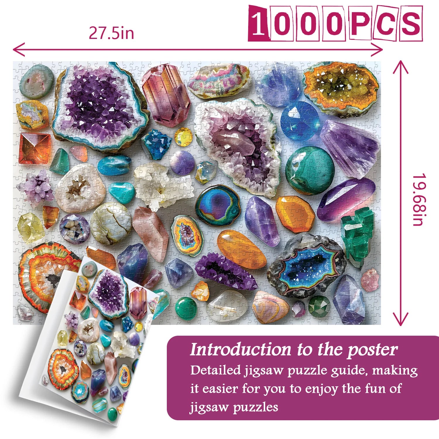 Fantasy Gem Secret  Jigsaw Puzzle 1000 Pieces