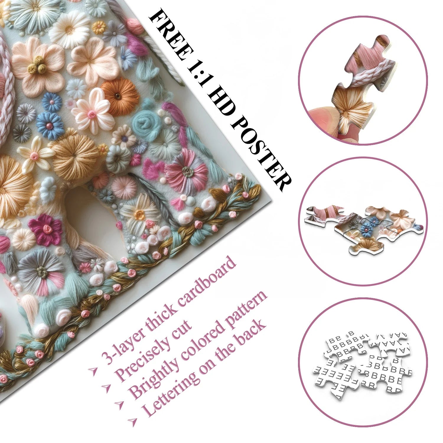 Wooly Dream Elephant Jigsaw Puzzle 1000 Pieces