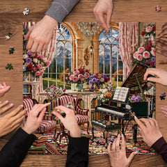 Floral Concerto Jigsaw Puzzle 1000 Piece