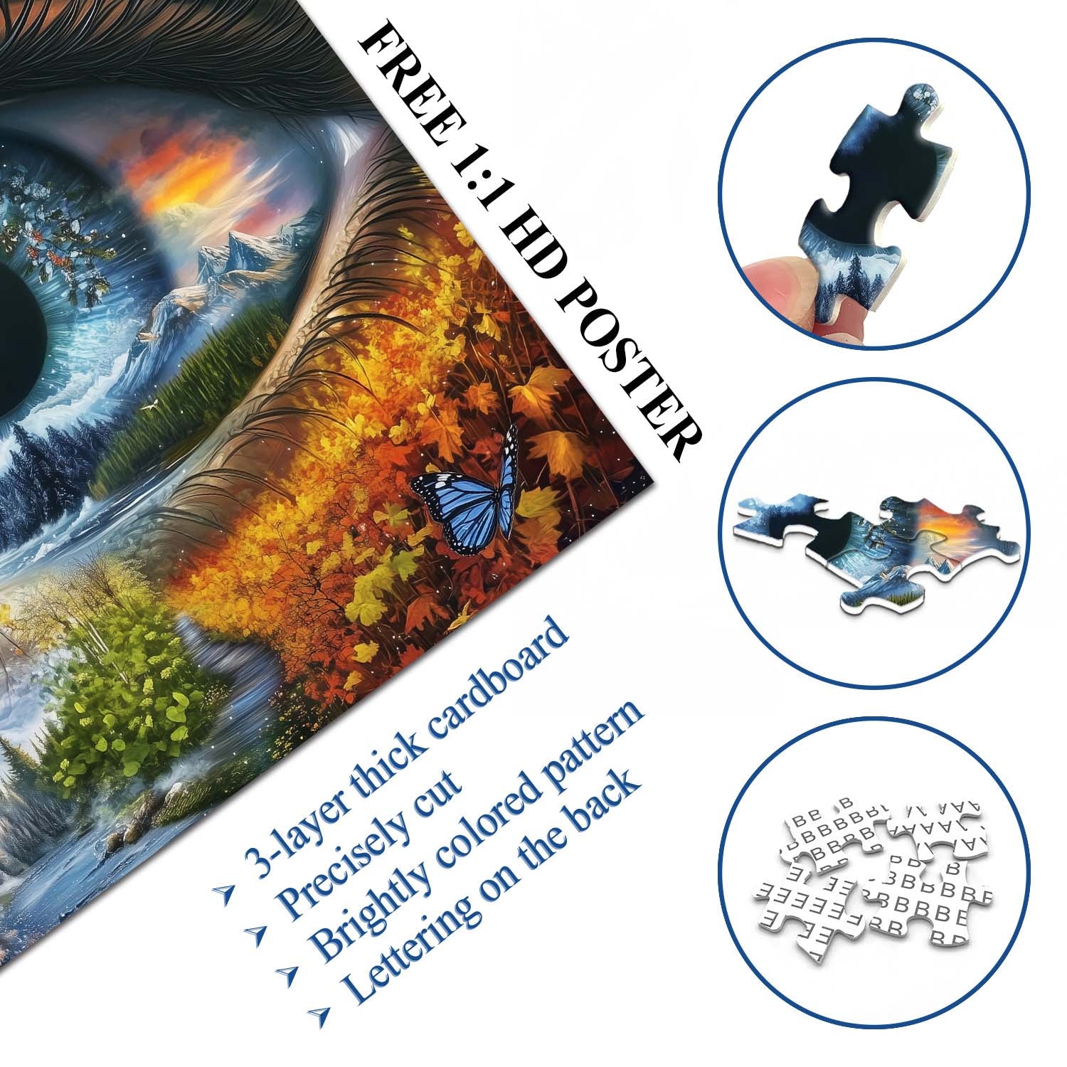 Changing Seasons Jigsaw Puzzle 1000 Pieces