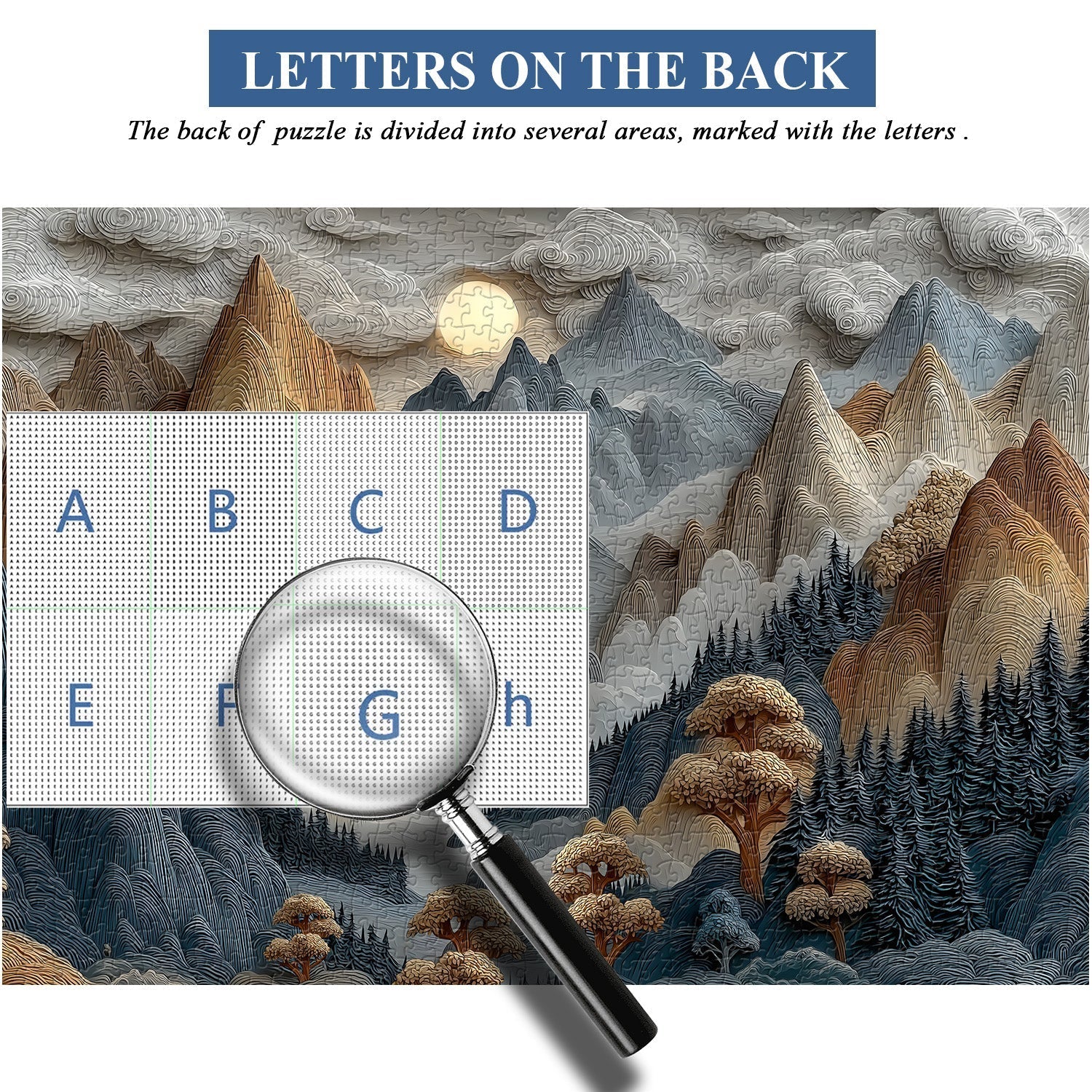 Ethereal Mountains Jigsaw Puzzle 1000 Pieces