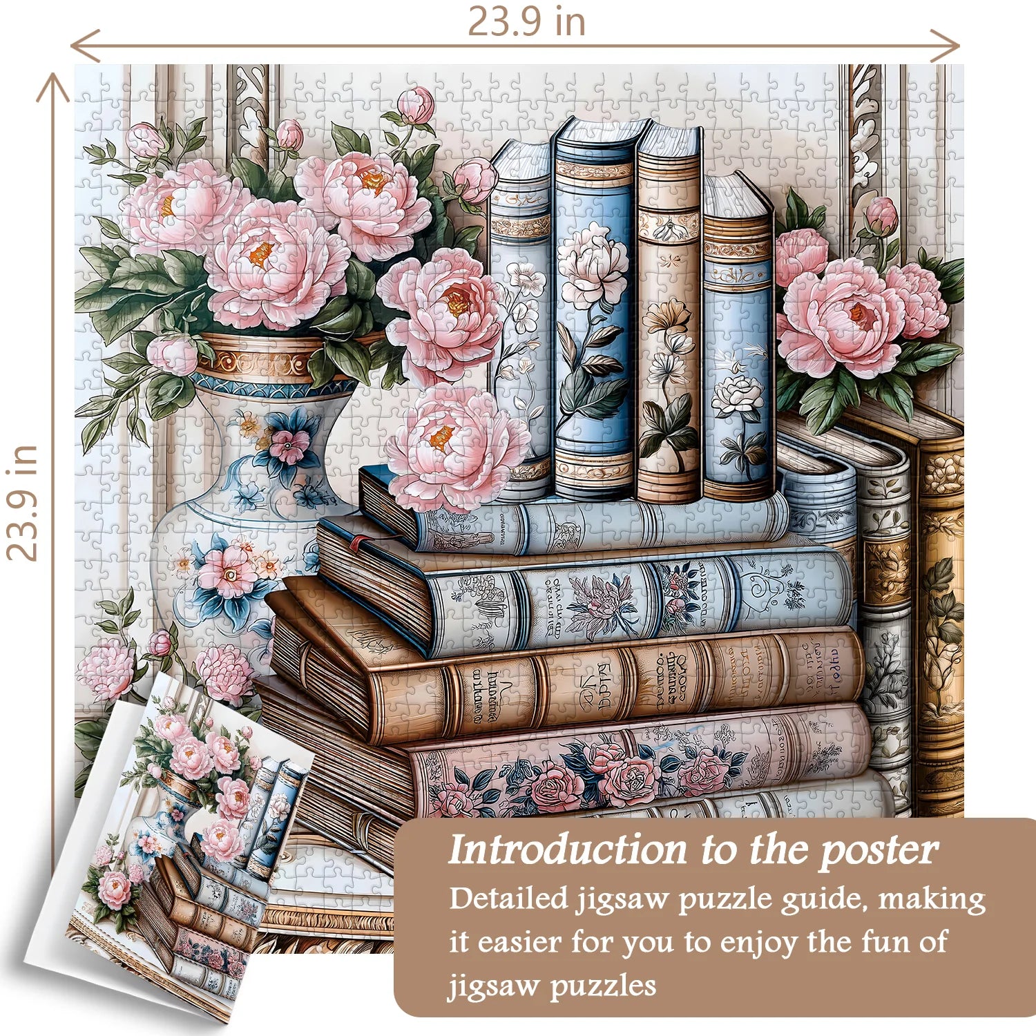 Book Bloom Jigsaw Puzzles 1000 Pieces