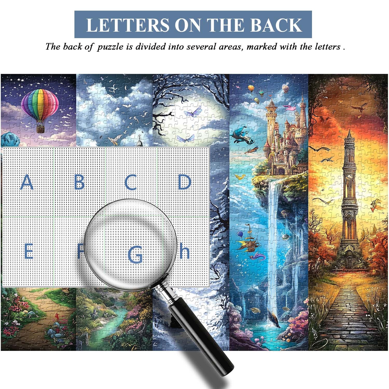 Fantasy Landscape Bookmark Jigsaw Puzzle 1000 Pieces