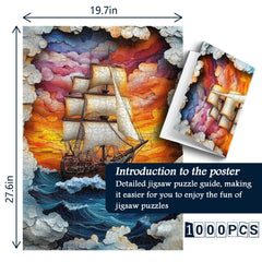 Colorful Journey Jigsaw Puzzle 1000 Pieces