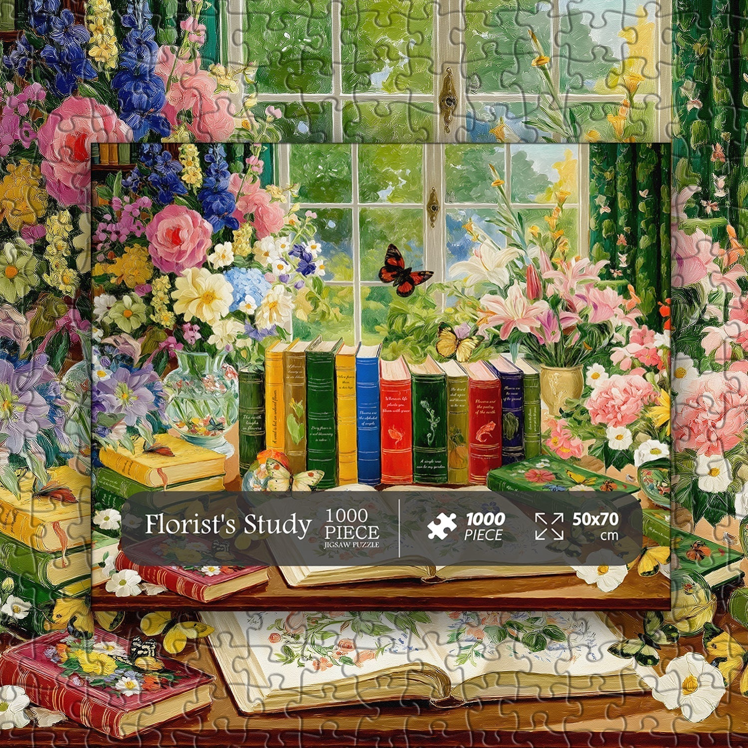 Florist's Study Jigsaw Puzzle 1000 Pieces