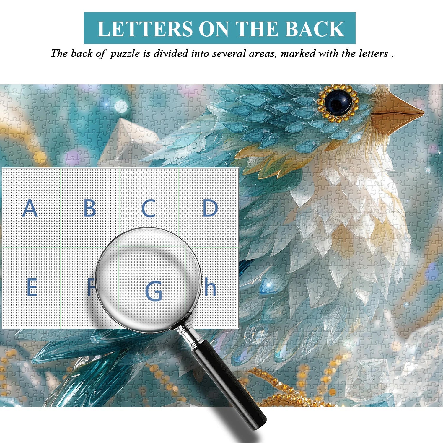 Crystal Bird Jigsaw Puzzle 1000 Pieces
