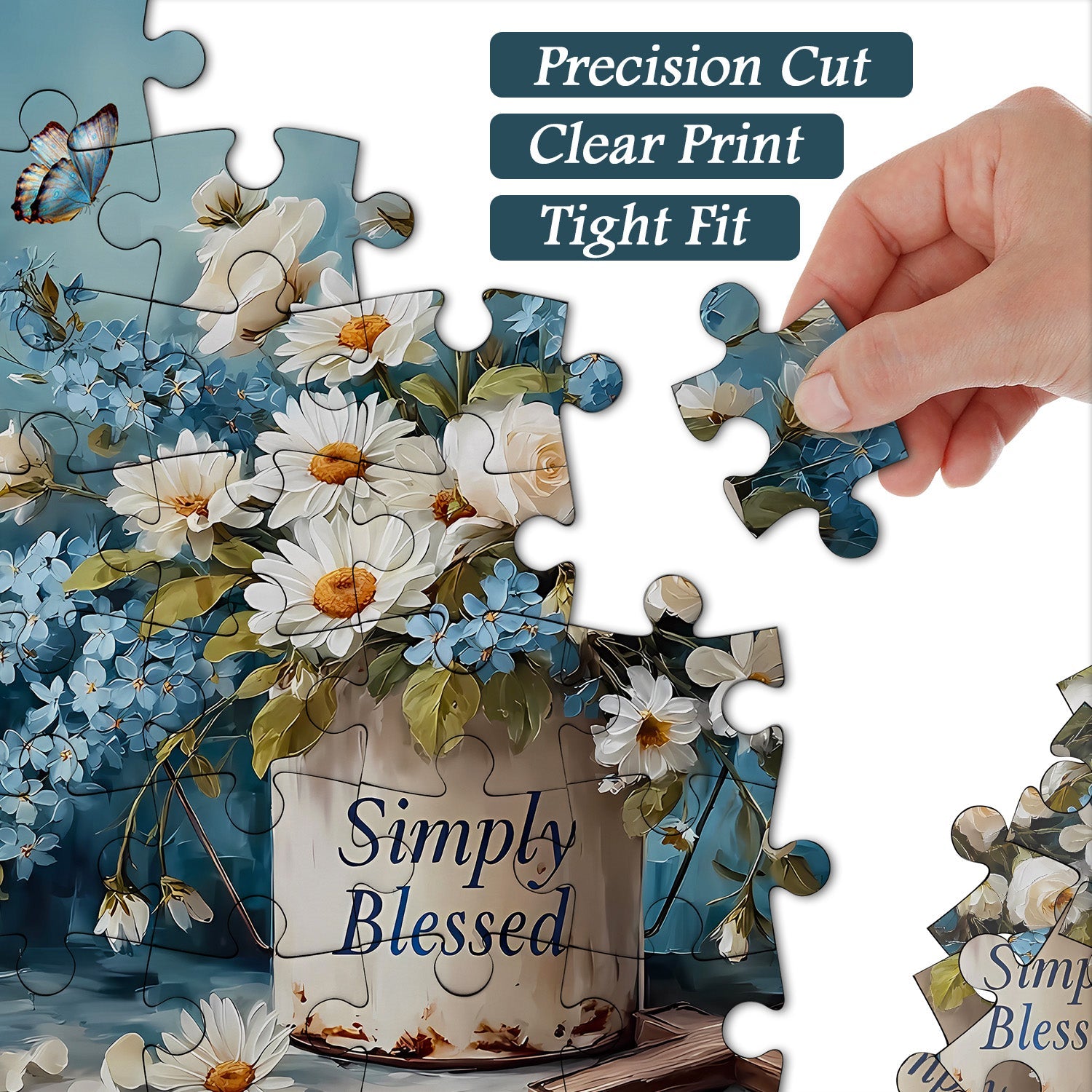Simple Blessed Jigsaw Puzzle 1000 Pieces