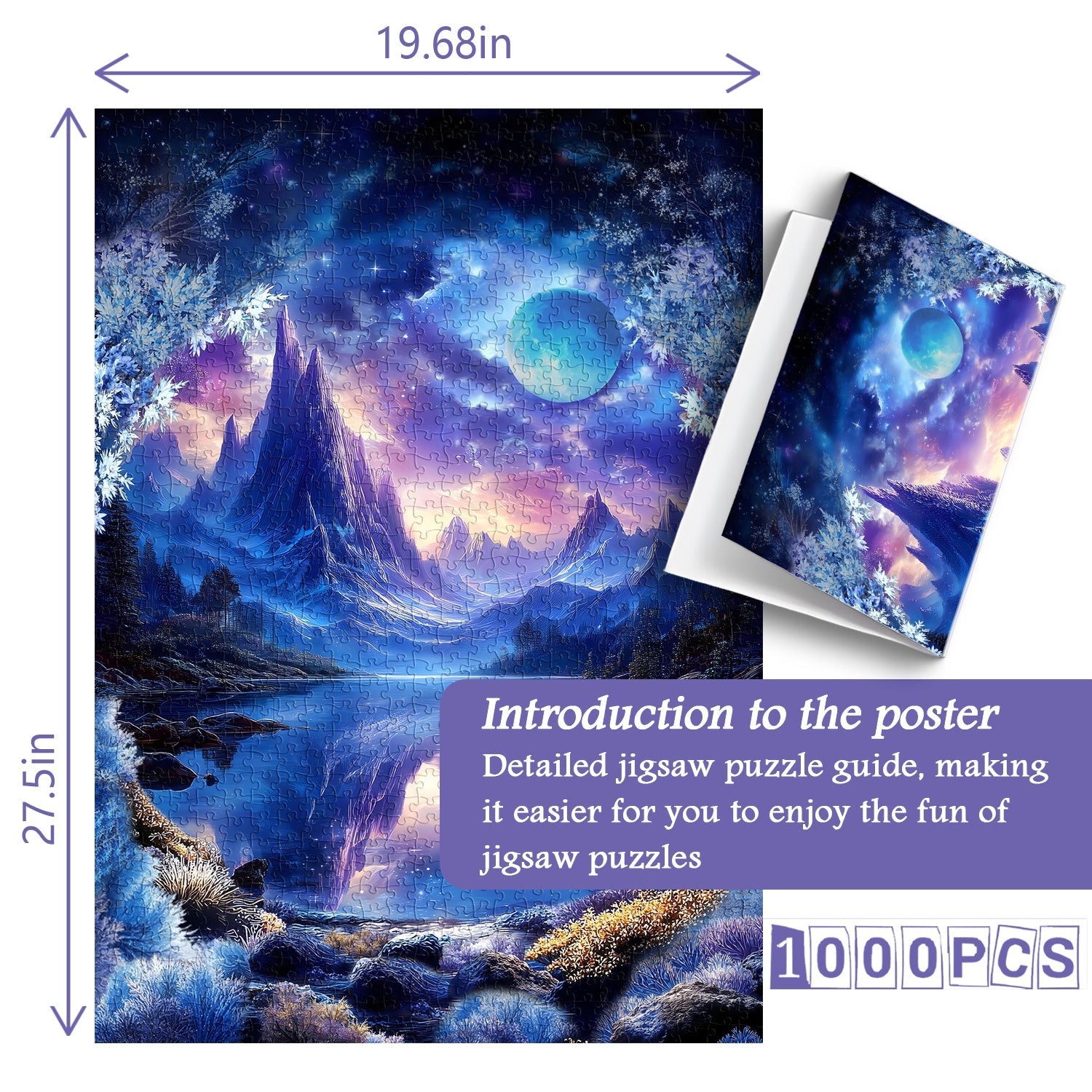Frostleaf Whisper Jigsaw Puzzle 1000 Pieces