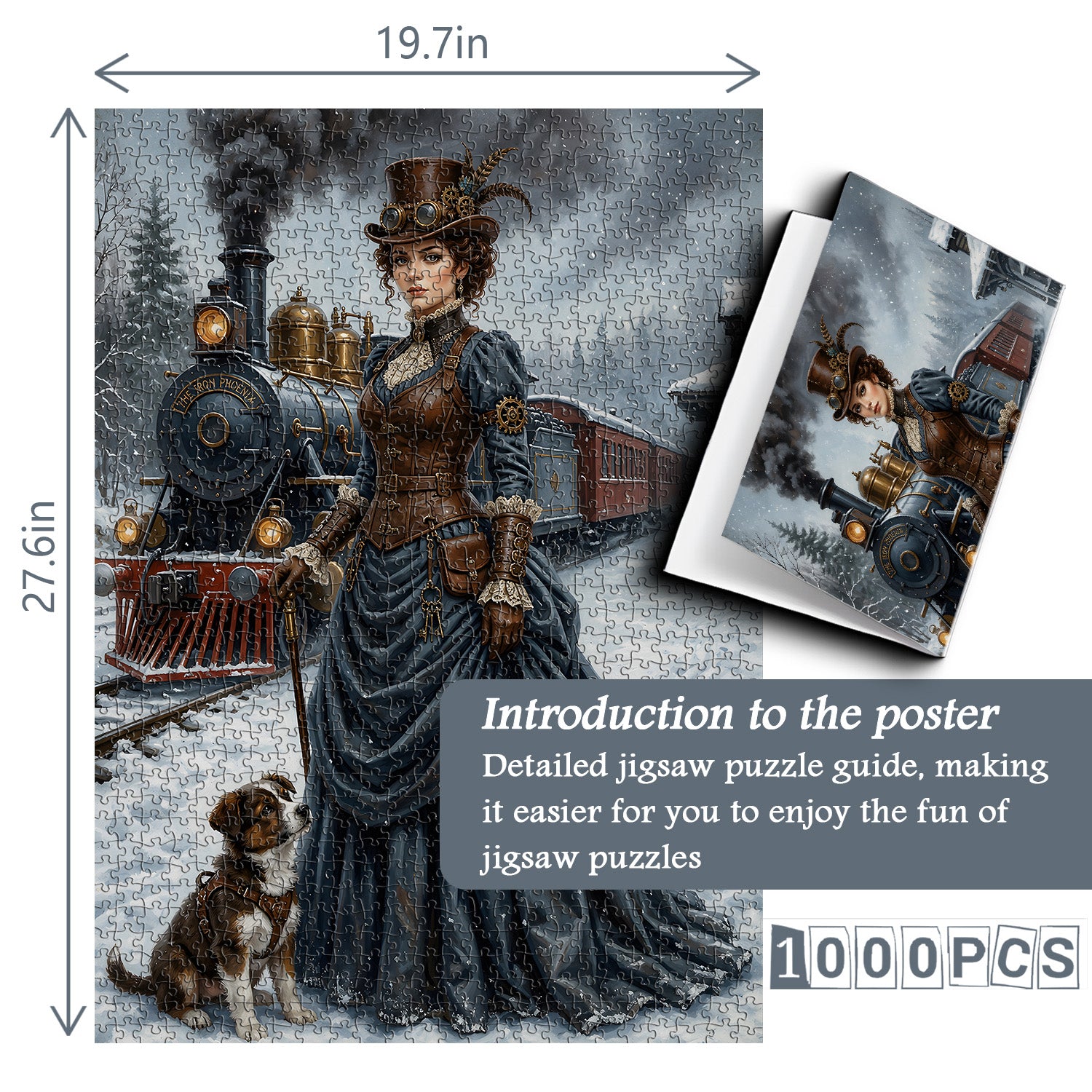 Winter Steampunk Lady