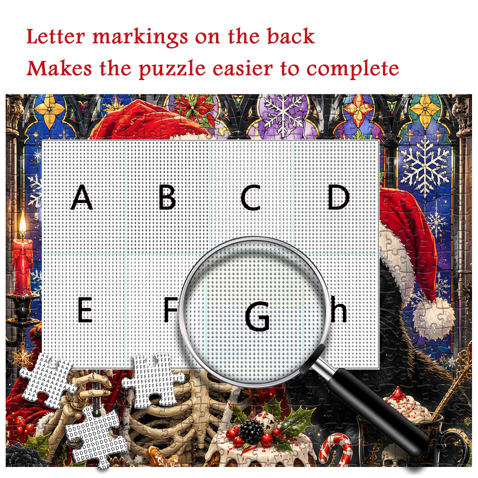 Gothic Christmas Jigsaw Puzzle 1000 Piece
