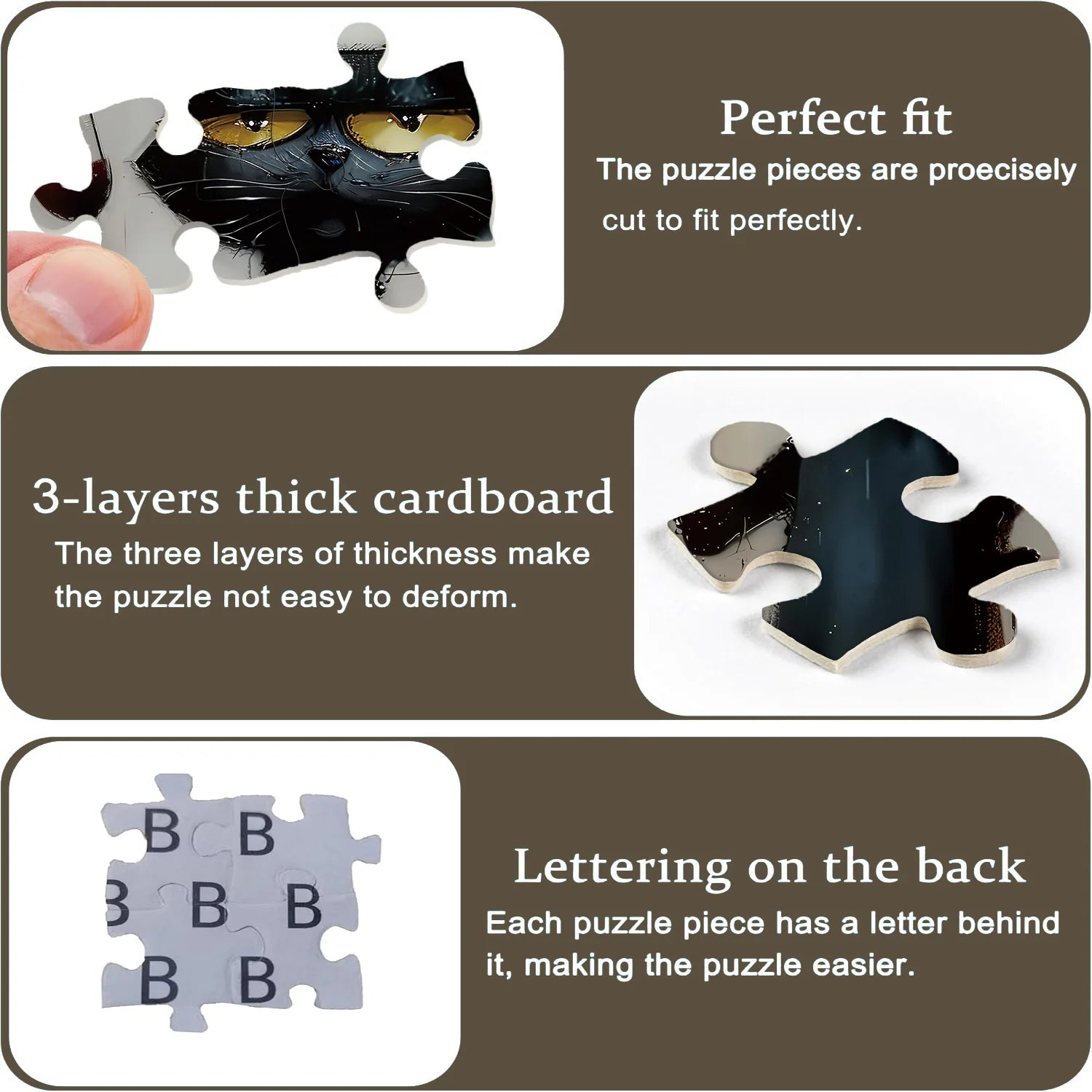Tipsy Blackcat Jigsaw Puzzle 1000 Pieces