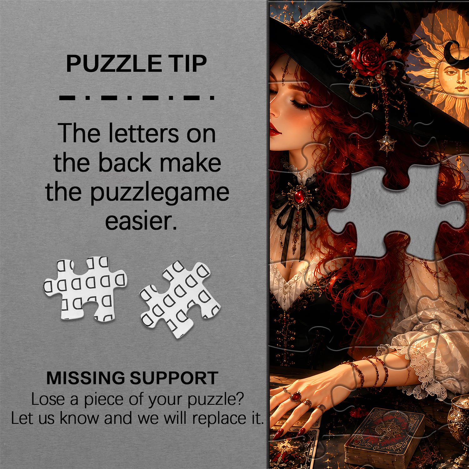 The Tarot Witch Jigsaw Puzzle  1000 Piece