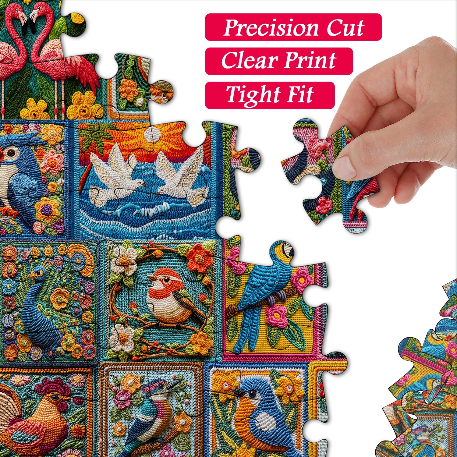 Woven Wings Jigsaw Puzzle 1000 Pieces