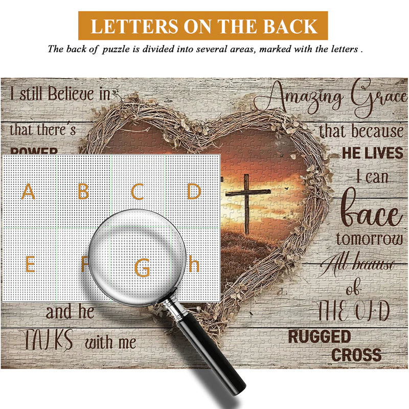 Love Cross Jigsaw Puzzle 1000 Pieces