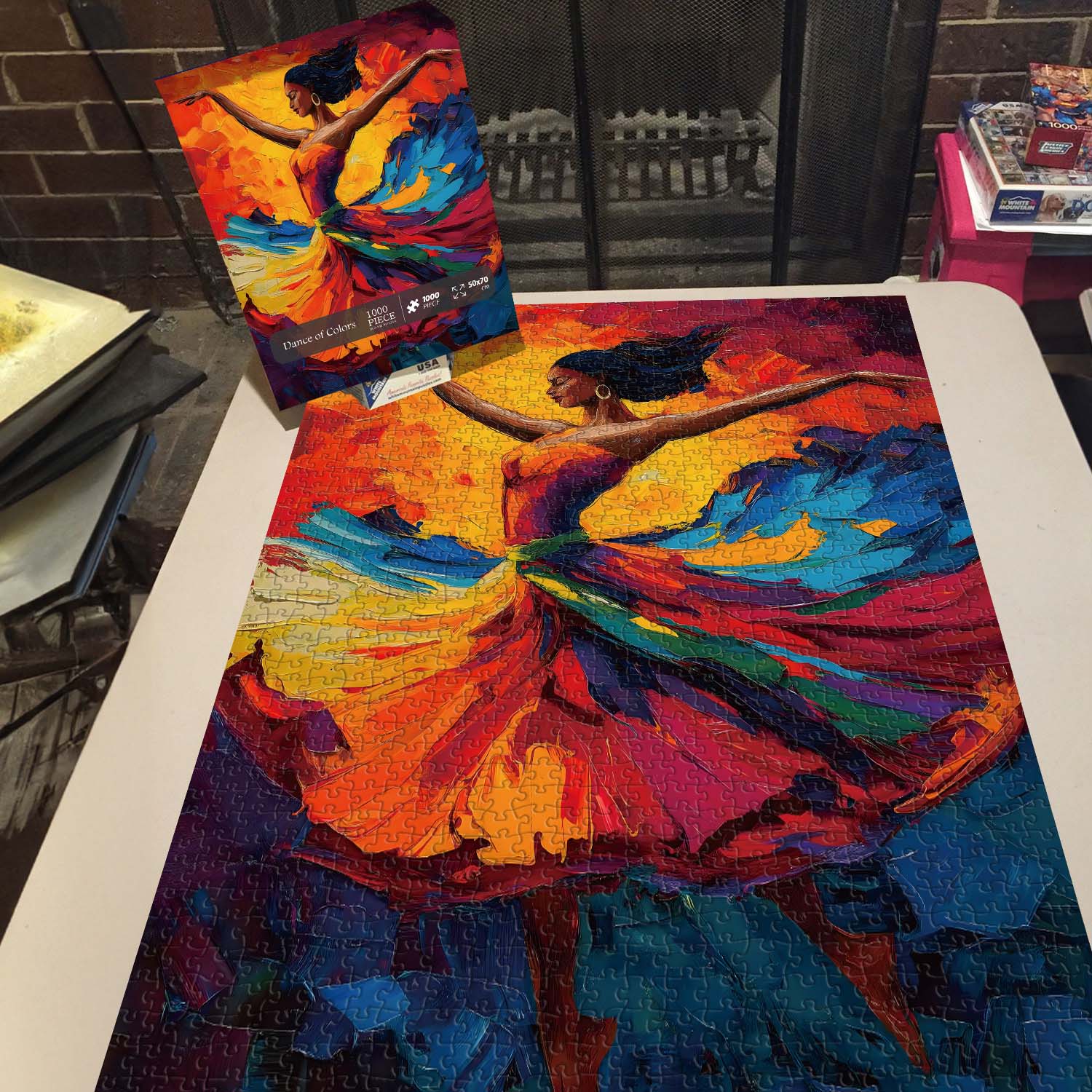 Dance of Colors Jigsaw Puzzle 1000 Pieces
