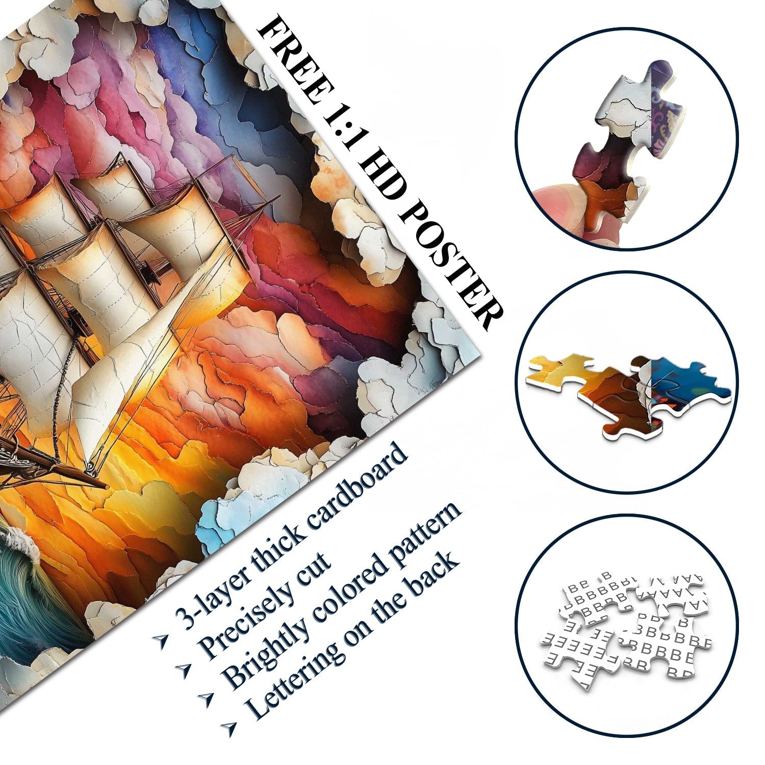 Colorful Journey Jigsaw Puzzle 1000 Pieces