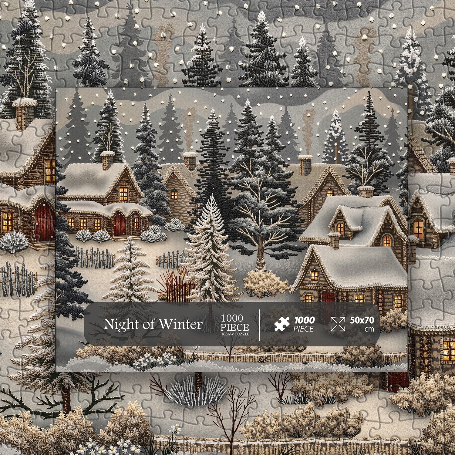 Night of Winter Jigsaw Puzzle 1000 Pieces