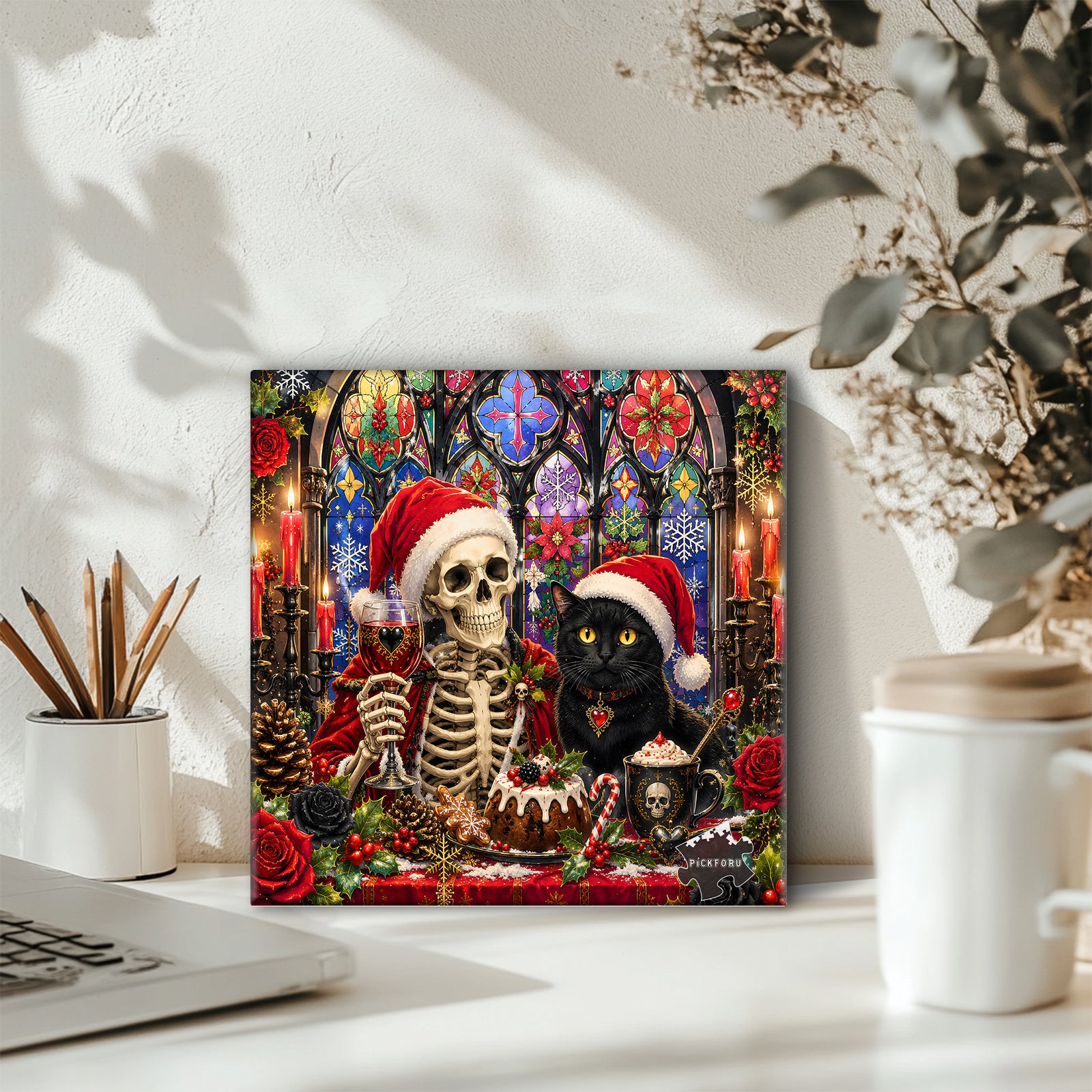 Gothic Christmas Jigsaw Puzzle 1000 Piece
