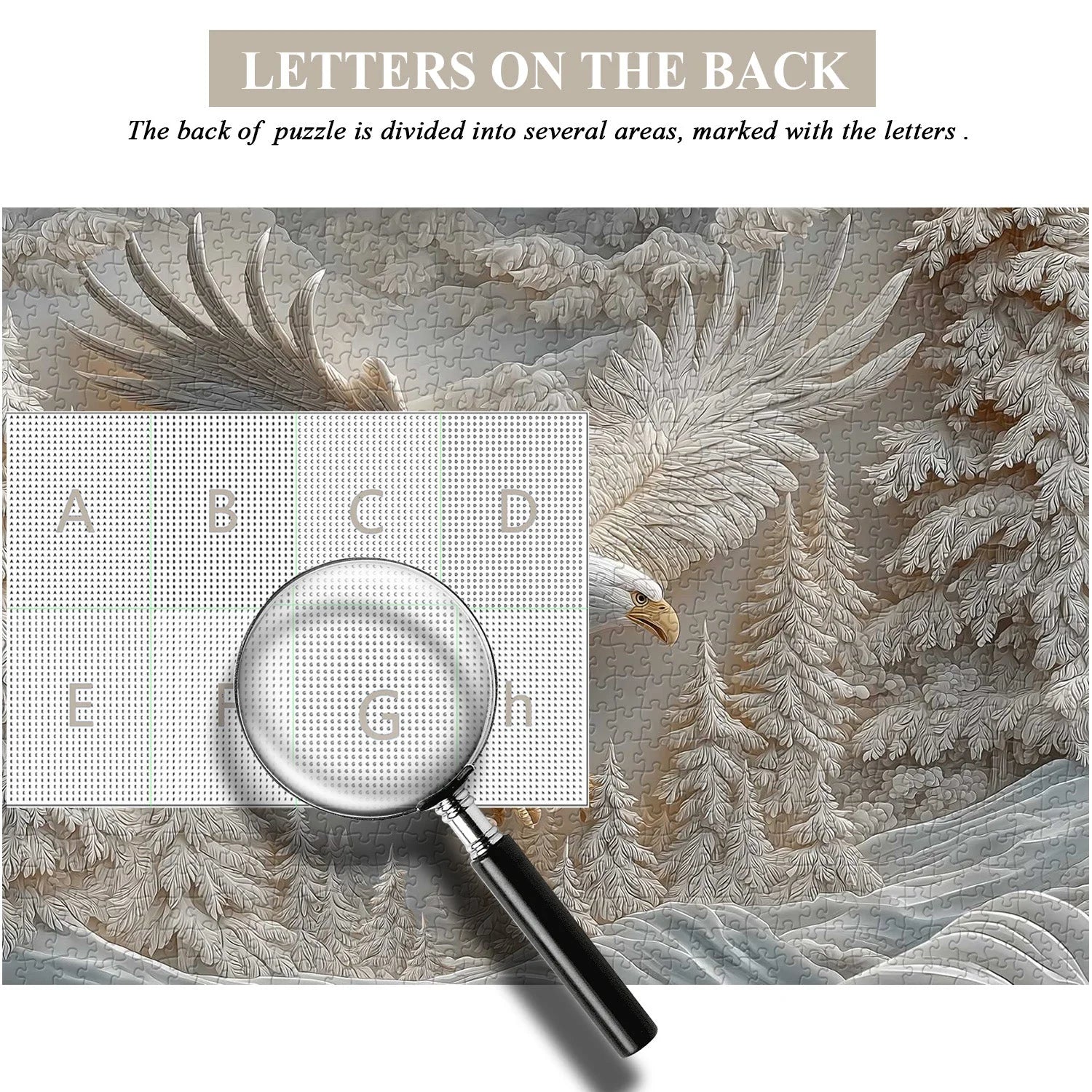 The Carved Eagle Jigsaw Puzzle 1000 Pieces