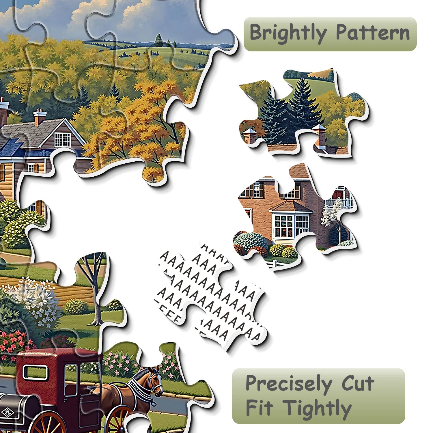 Countryside Poem Jigsaw Puzzle 1000 Pieces