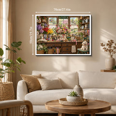 Cozy Floral Studio Jigsaw Puzzle 1000 Piece