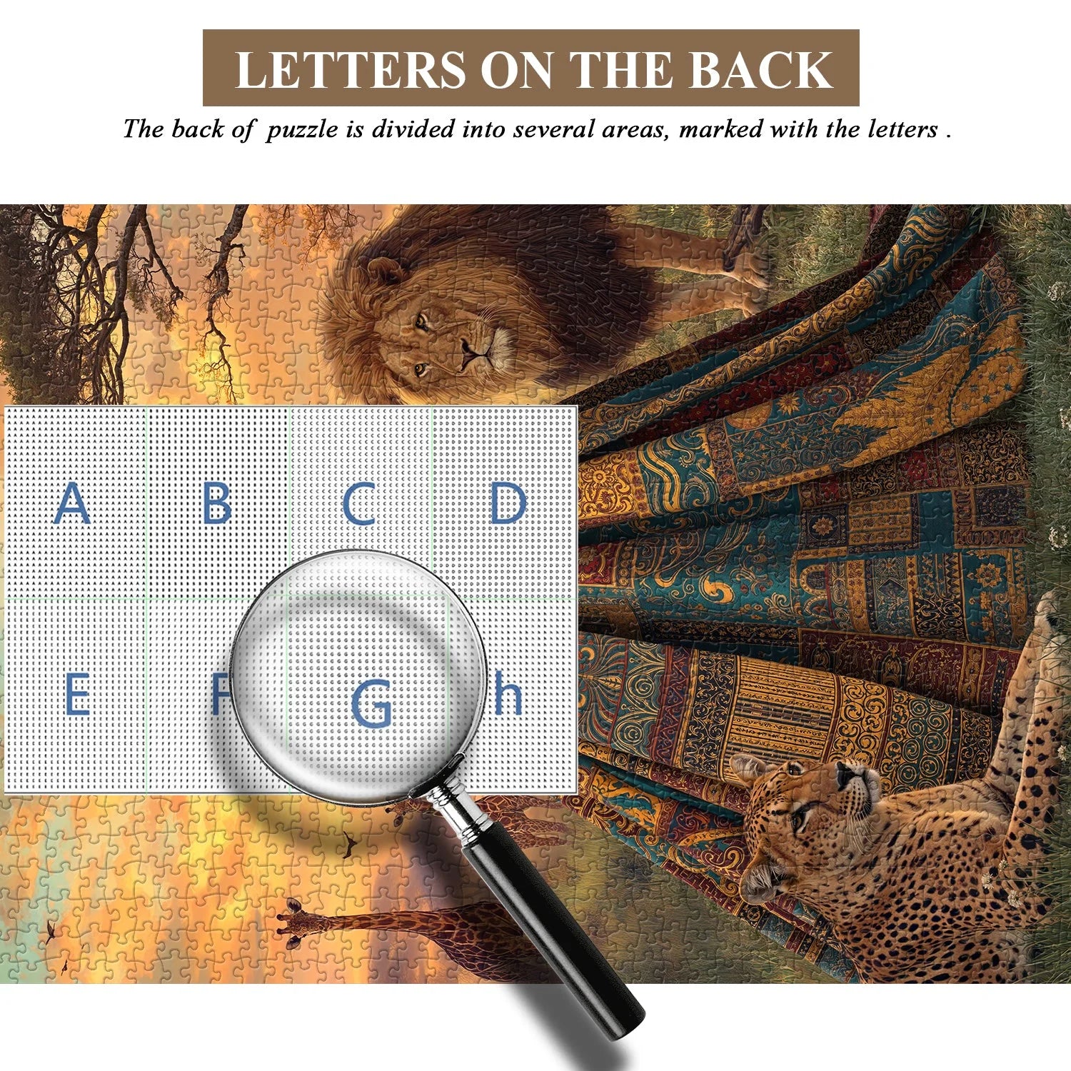 African Queen Jigsaw Puzzle 1000 Pieces