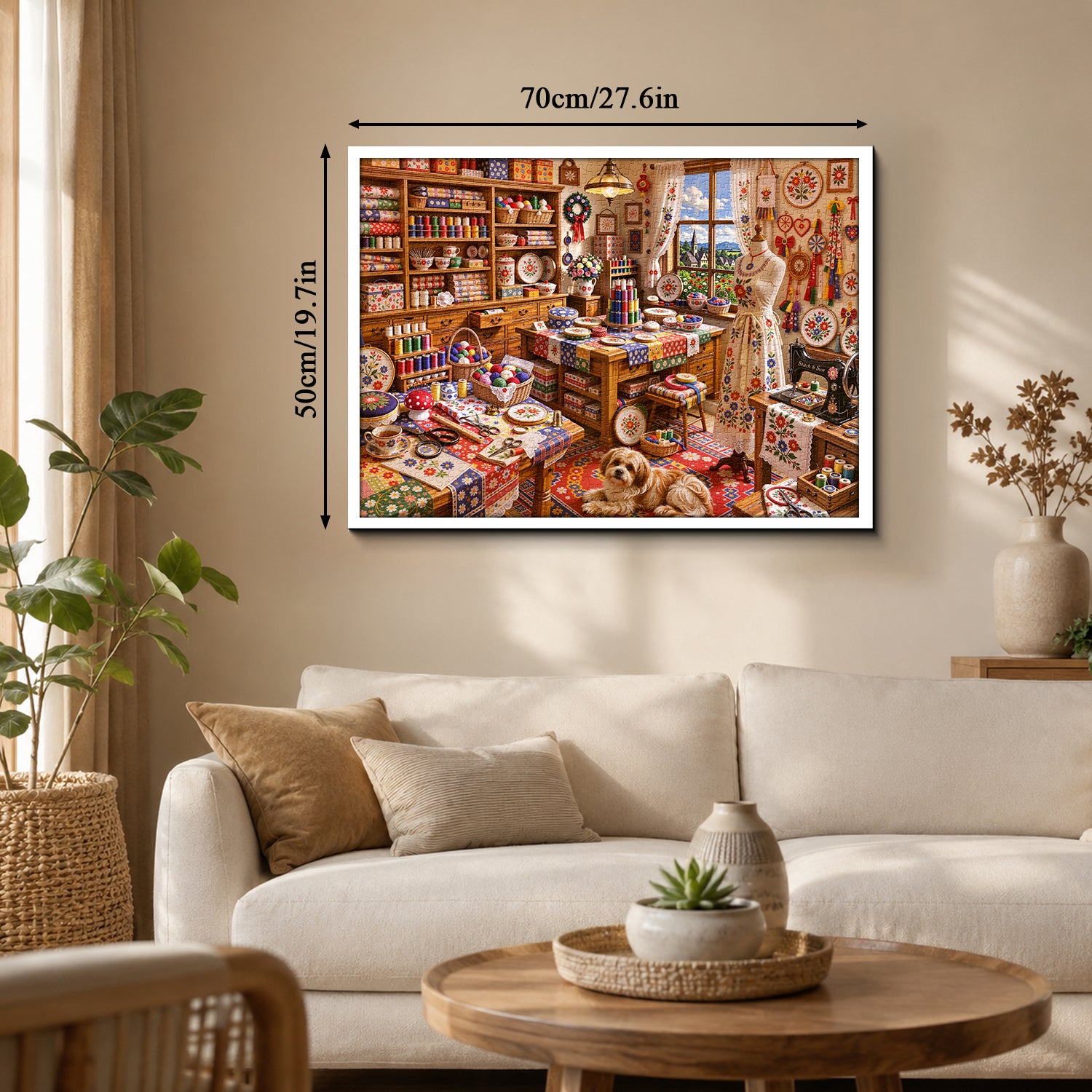 Sweet Stitch Haven Jigsaw Puzzle 1000 Piece
