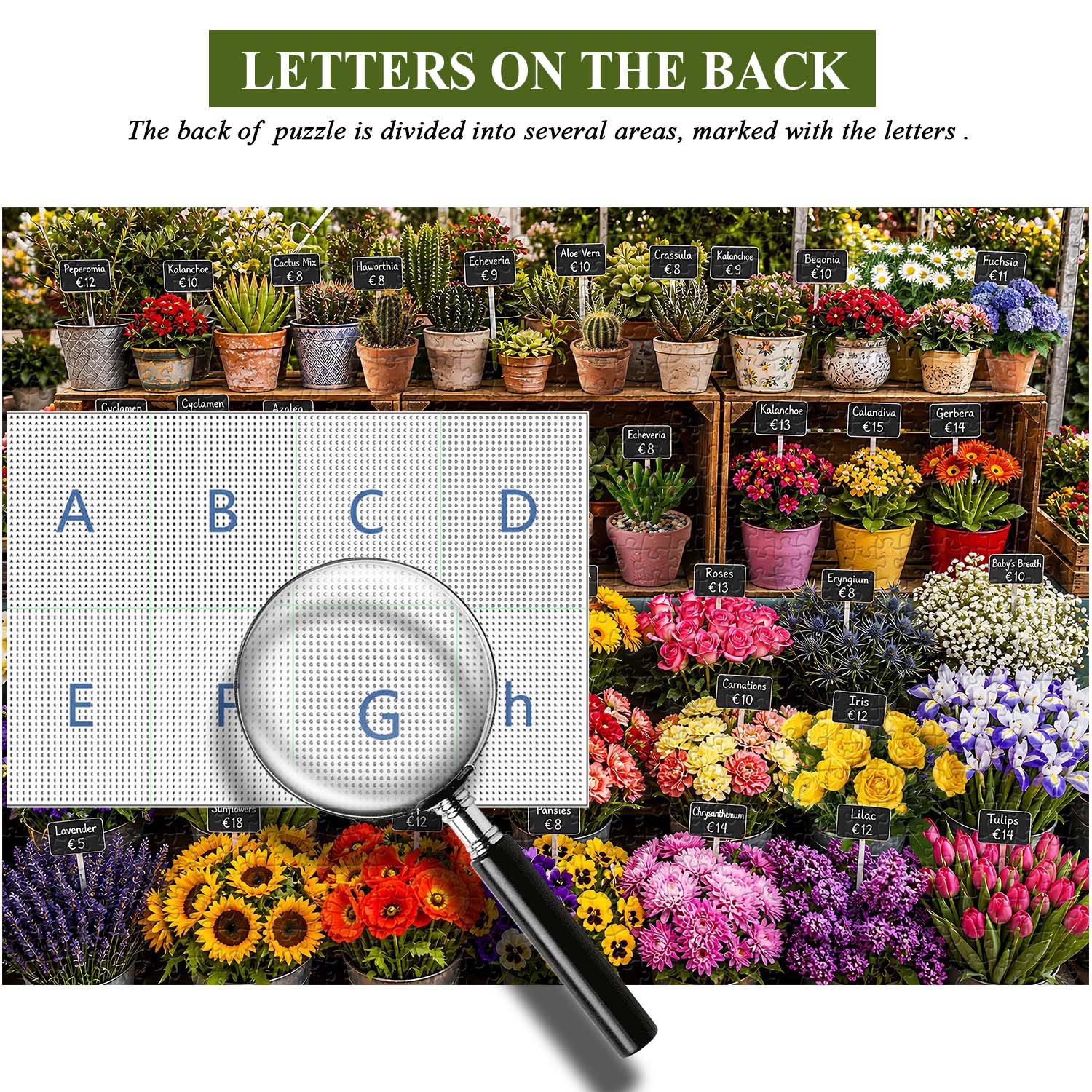 Bloom Bazaar Jigsaw Puzzle 1000 Piece