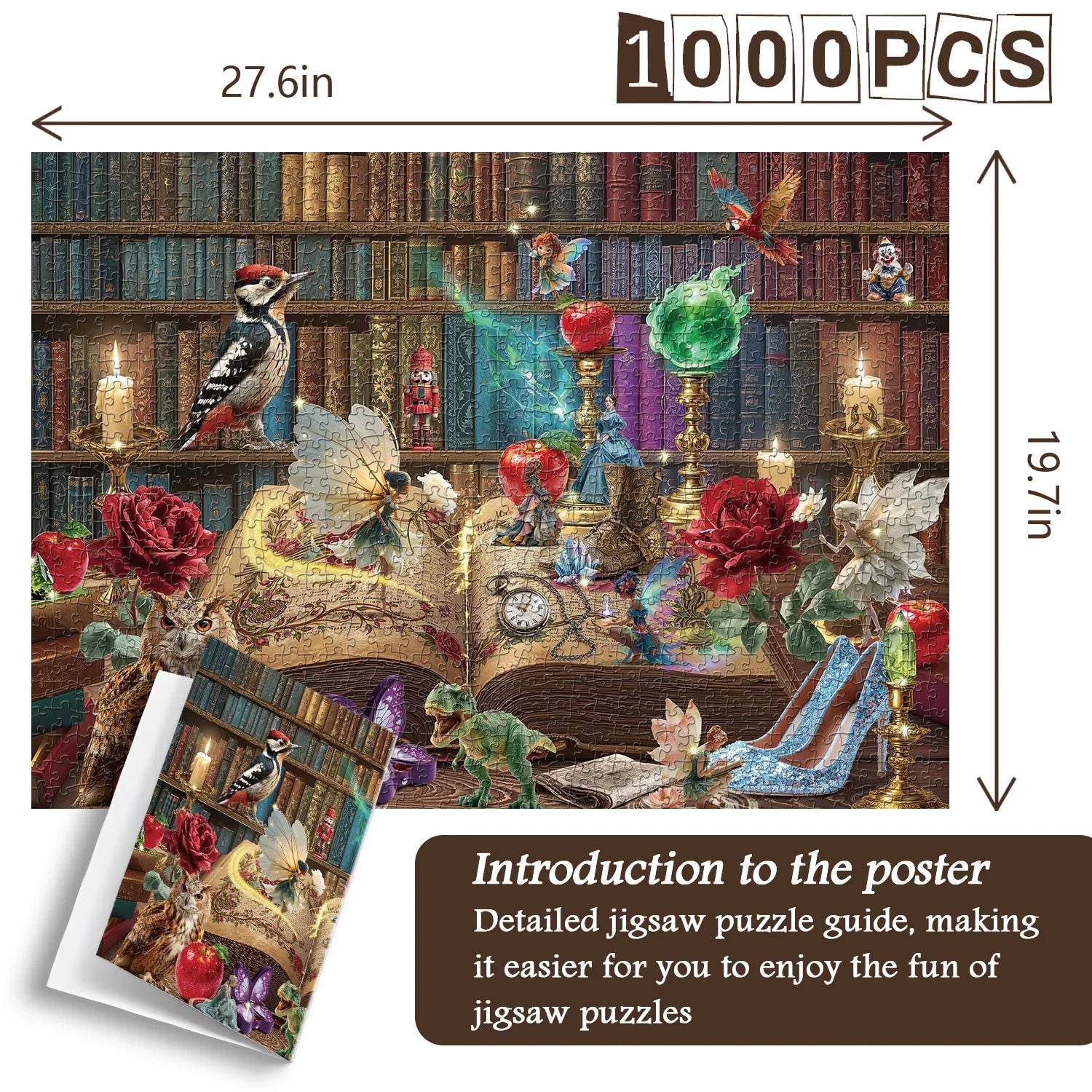 Enchanted Tome Jigsaw Puzzle 1000 Piece