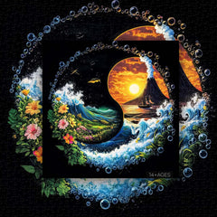 Nature's Contrast Jigsaw Puzzle 1000 Pieces