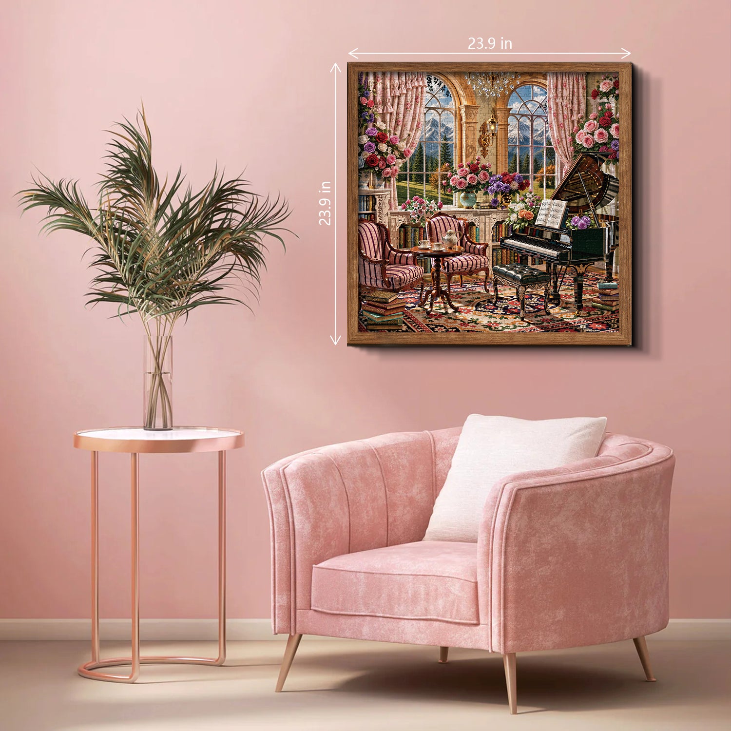 Floral Concerto Jigsaw Puzzle 1000 Piece