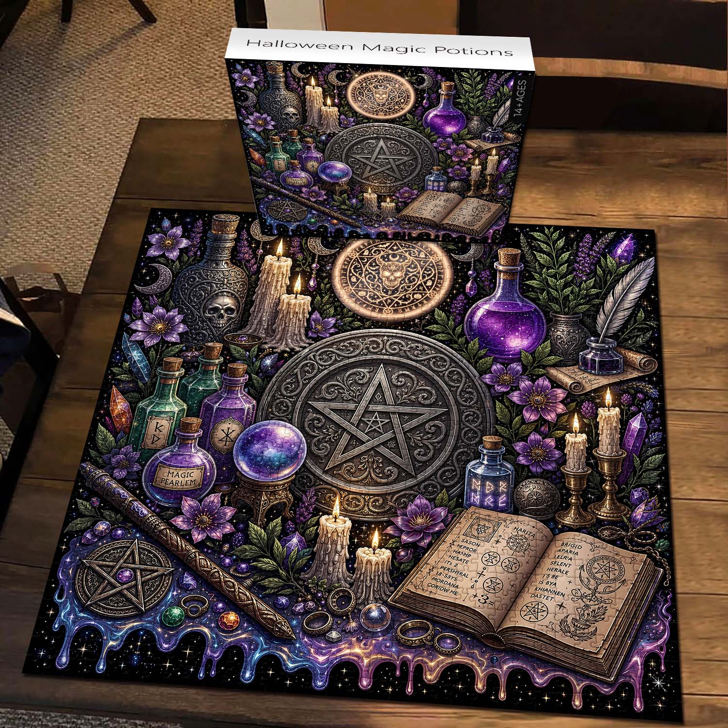 Halloween Magic Potions Jigsaw Puzzle 1000 Piece