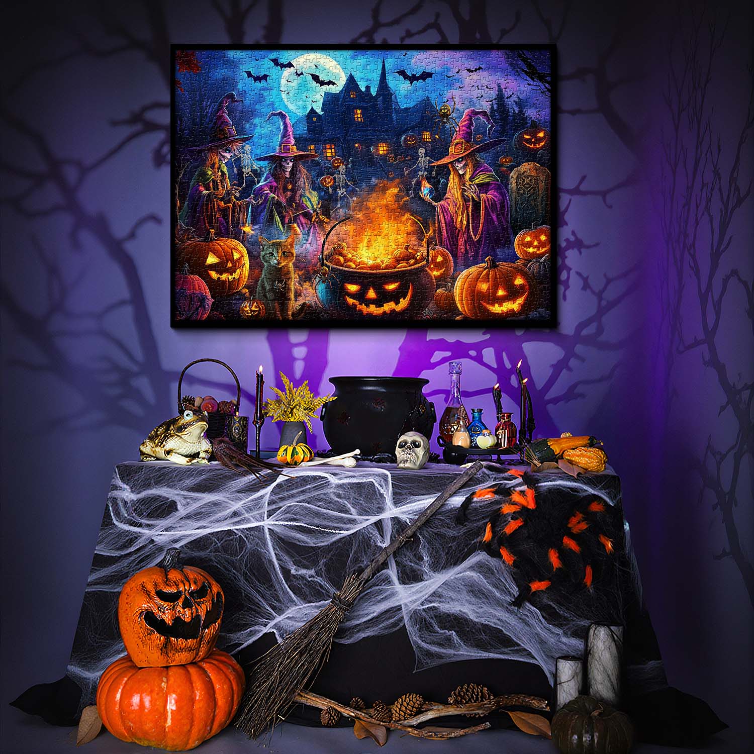 Terrifying Manor Jigsaw Puzzle 1000 Pieces