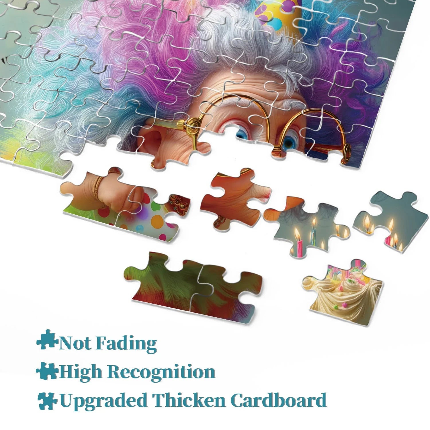 Joyful Wrinkles Jigsaw Puzzle 1000 Pieces