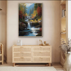 Mountain waterfall Jigsaw Puzzle 1000 Pieces
