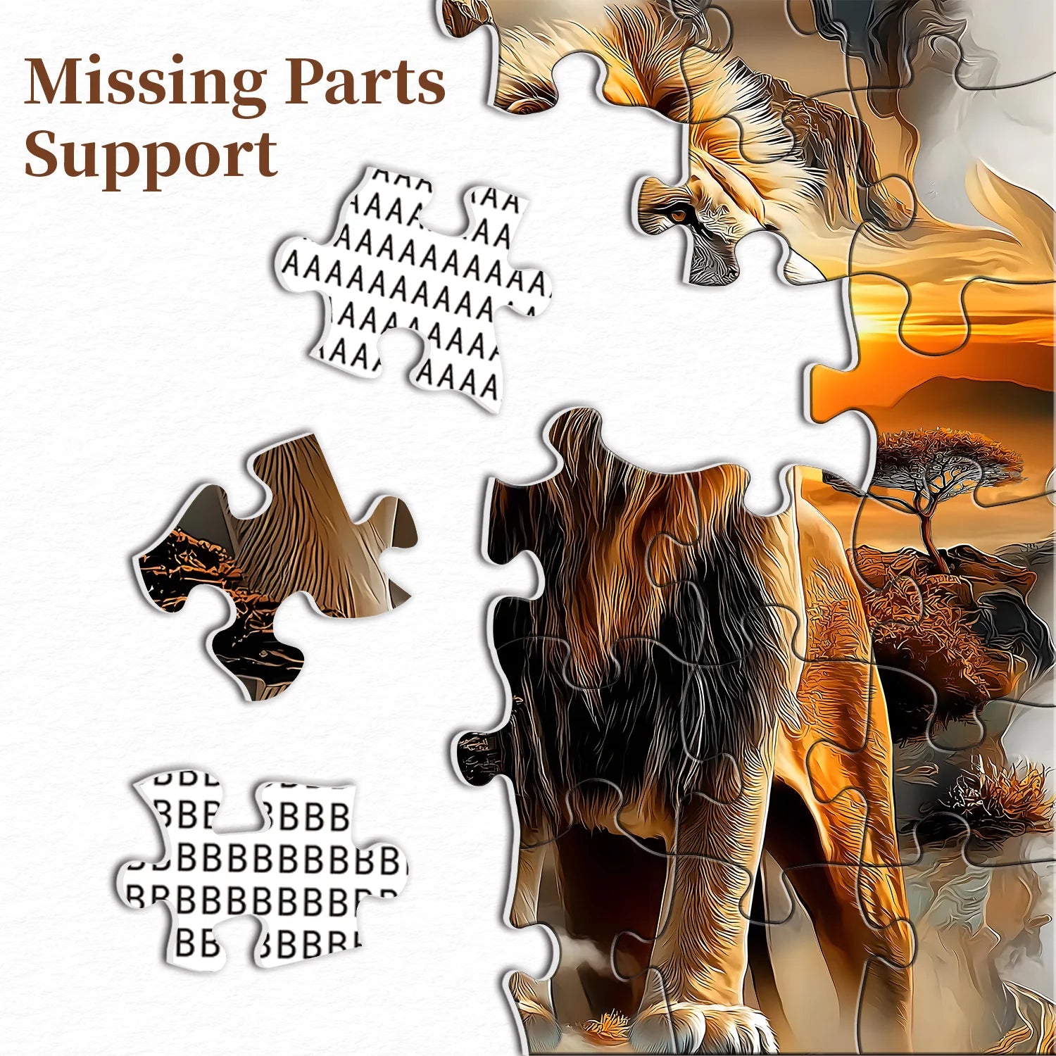 Lion Guardian Jigsaw Puzzle 1000 Pieces