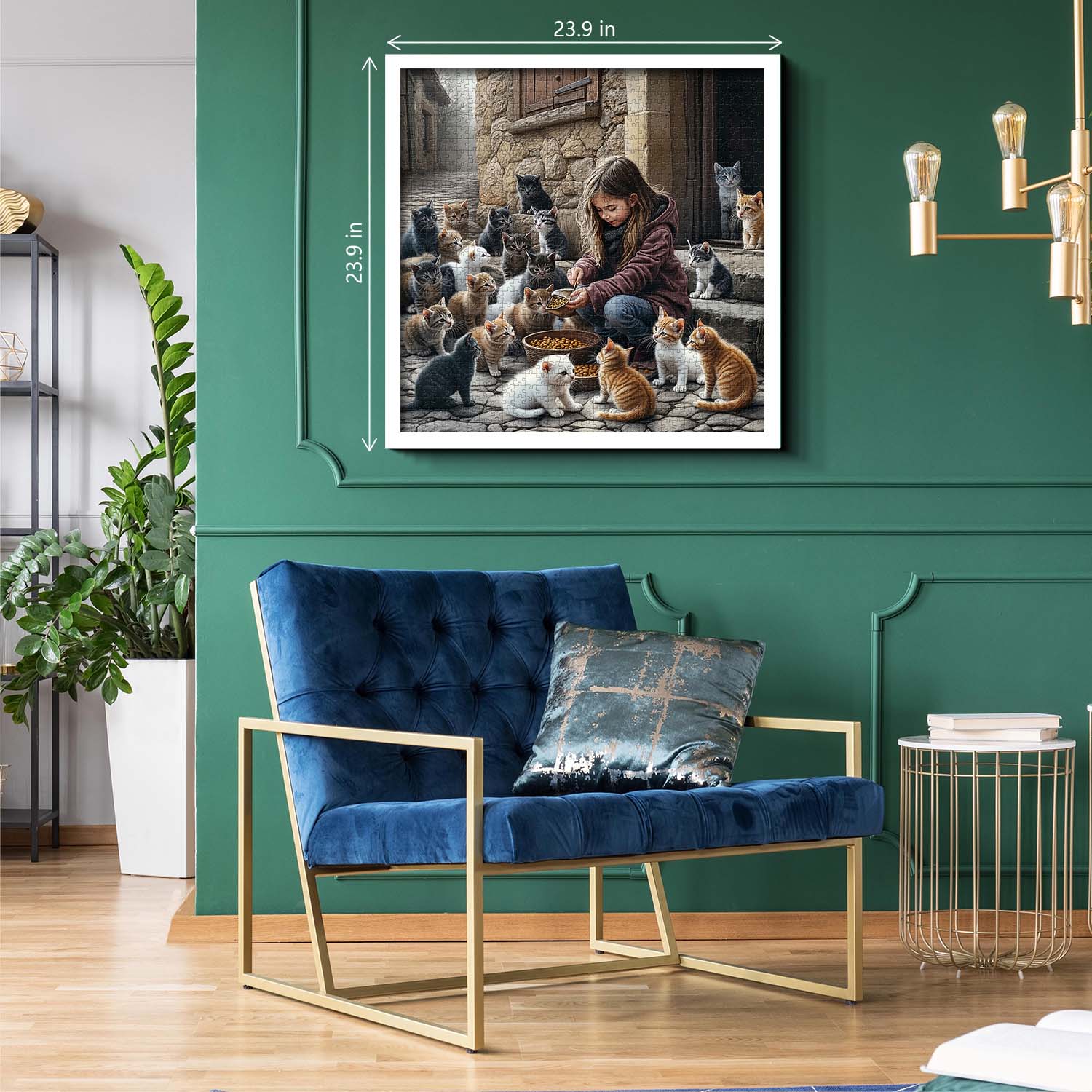 Kittens' Mealtime Jigsaw Puzzle 1000 Pieces