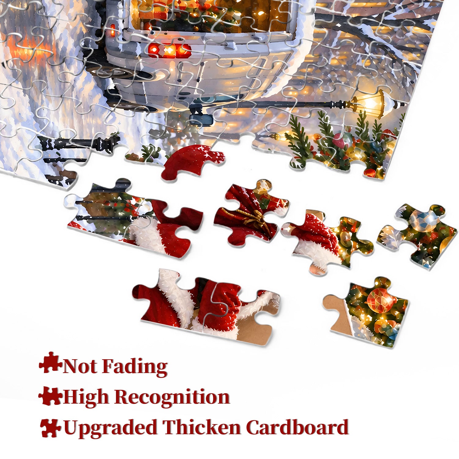 ️Christmas Gift Delivery Jigsaw Puzzle 1000 Pieces