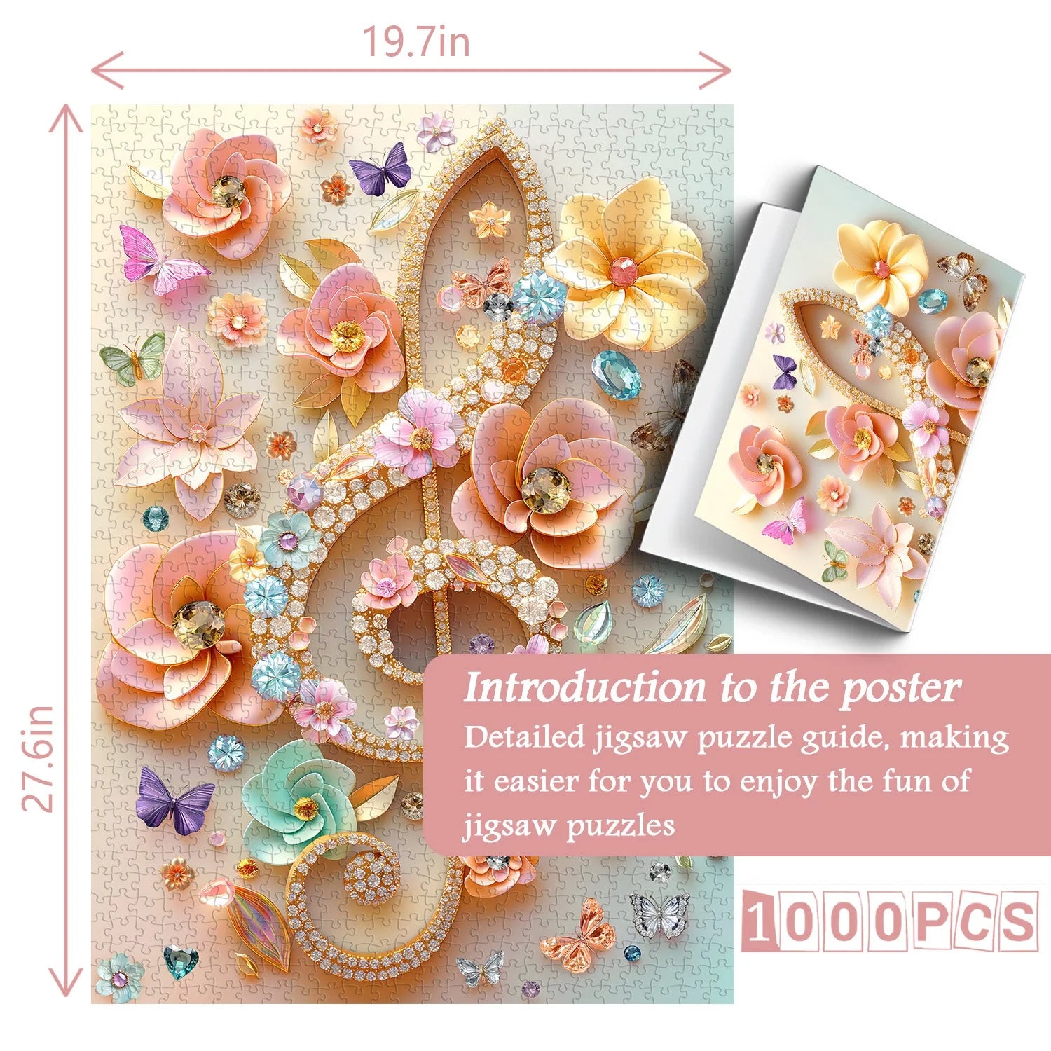 Diamond Note Jigsaw Puzzle 1000 Pieces