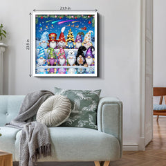 Starlit Gnome Parade Jigsaw Puzzle 1000 Pieces