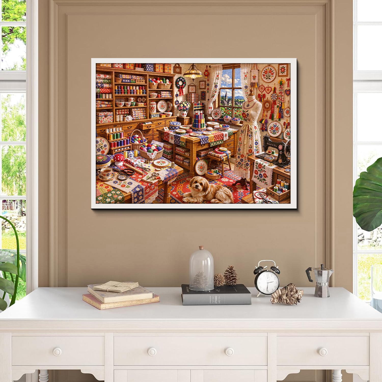 Sweet Stitch Haven Jigsaw Puzzle 1000 Piece