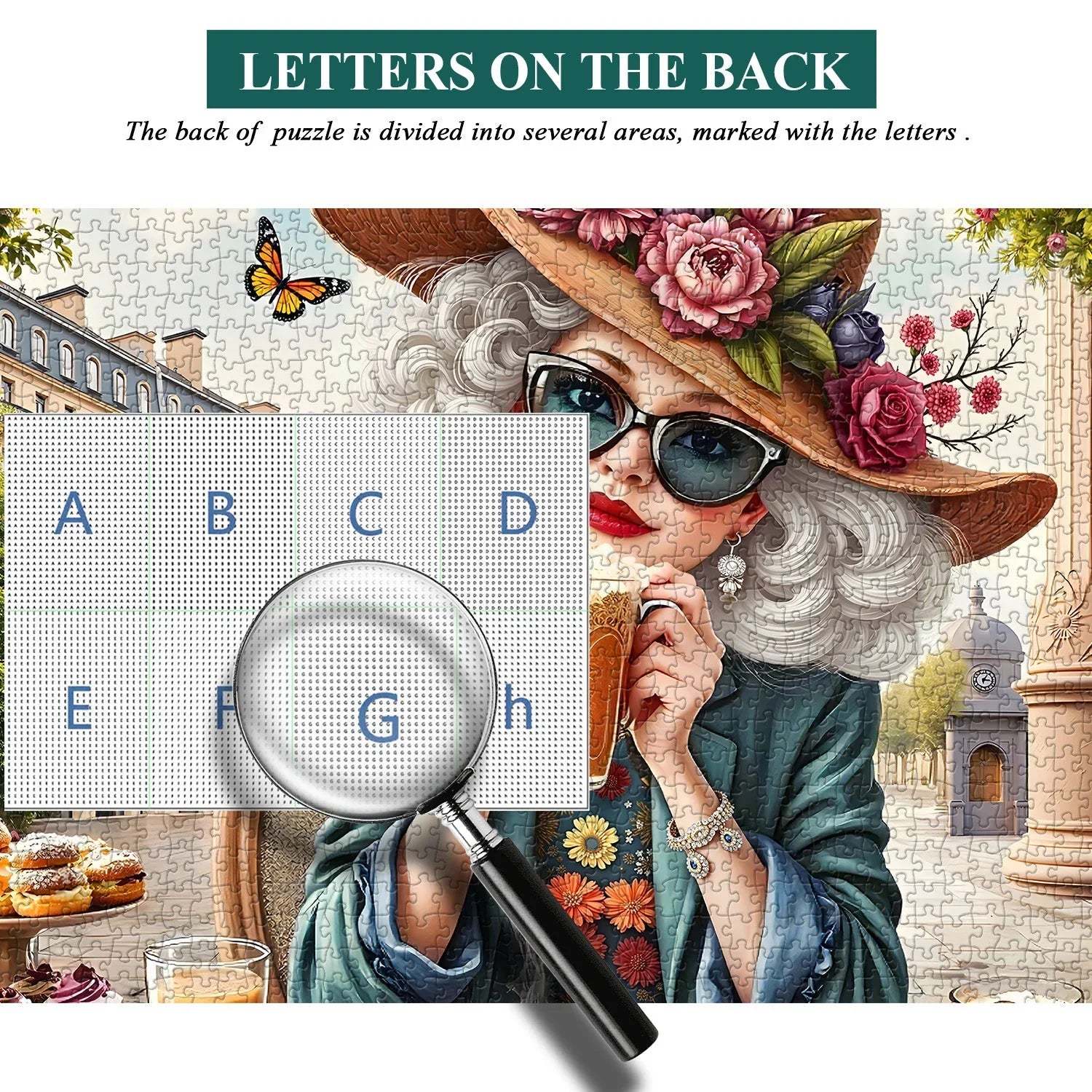 Elegant Afternoon Tea Jigsaw Puzzle 1000 Pieces