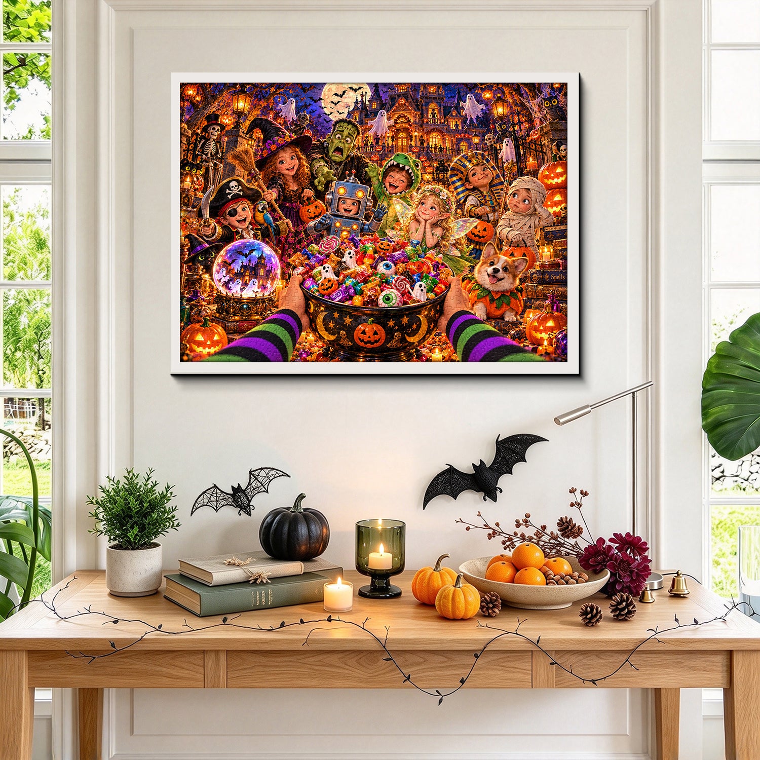 Trick or Treat Crew Jigsaw Puzzle 1000 Pieces
