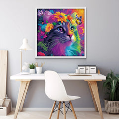 Iridescent Cat Jigsaw Puzzle 1000 Pieces