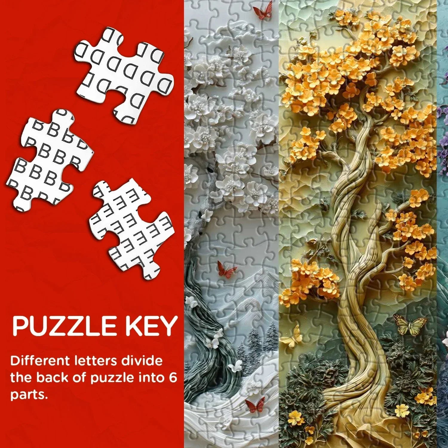 Blossom Quartet Jigsaw Puzzle 1000 Pieces